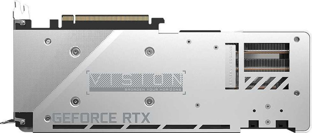 Видеокарта Gigabyte PCI-E 4.0 GV-N3070VISION OC-8GD 2.0 LHR NV RTX3070 8192Mb 256 GDDR6