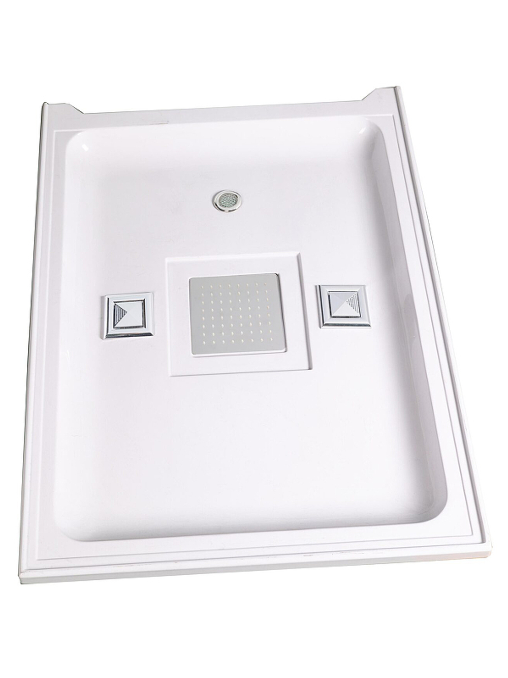 Душевая кабина WeltWasser (ВельтВассер) Laine 904, с низким поддоном, с электрикой и ГМ, 90x90x217