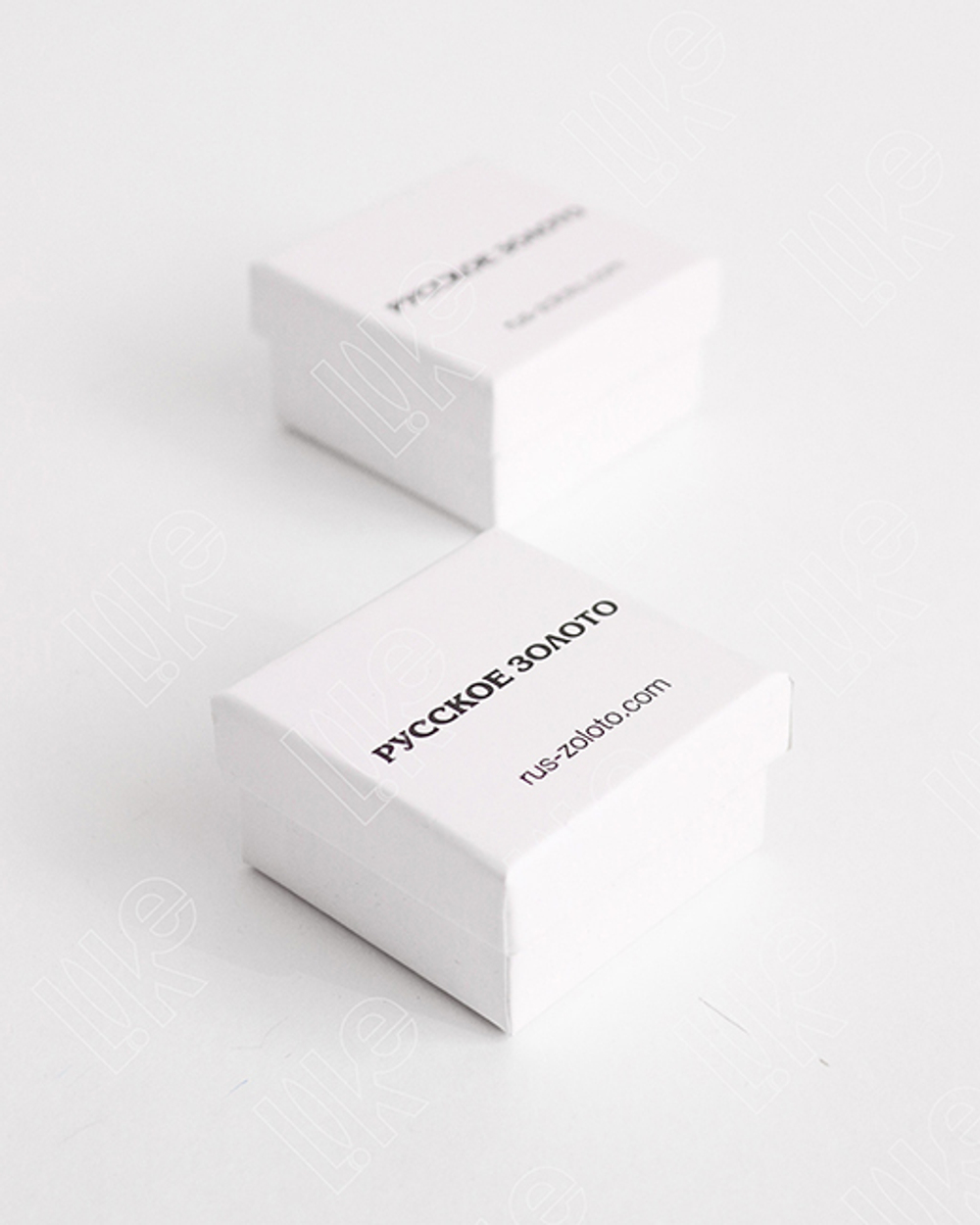 Картонная коробка для ювелирных изделий серия Вальс