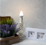 Лампа светодиодная Rexant, 9,5Вт, свеча, E14, 220В, 903Лм, 2700К (10)