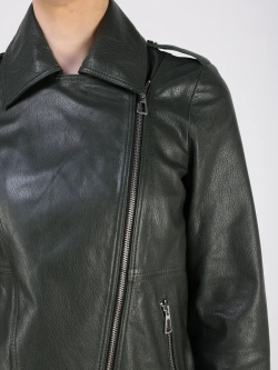 Кожаная куртка демисезонная косуха