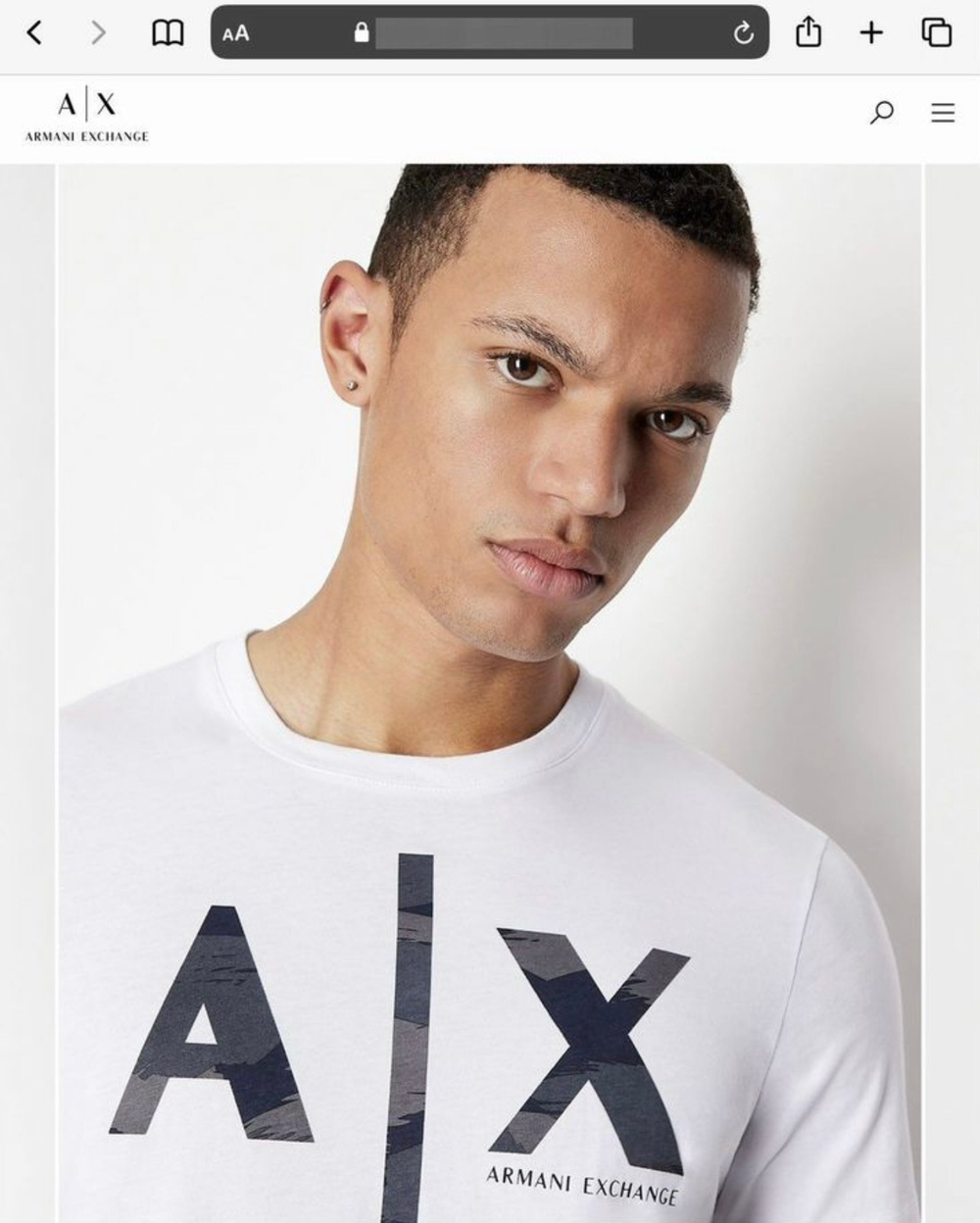 Футболка AX Armani Exchange премиум