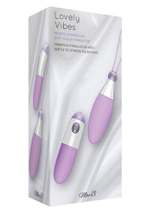 Фиолетовый вибростимулятор Remote Soft Touch Stimulator - 10 см. (Цвет: фиолетовый)