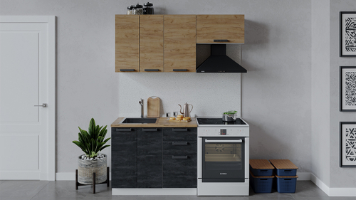 Кухонный гарнитур «Детройт» длиной 160 см