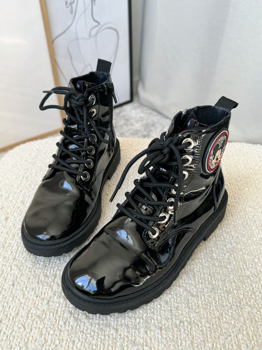 Лаковые ботинки Zara, 34