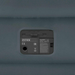 INTEX Кровать надувная флок Твин, 99х191х42см, с высоким подголовником, встр.электронасос, 64122NP