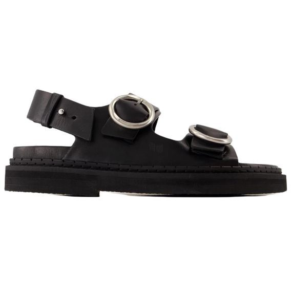 Amiparis Flat Sandal 'Black'