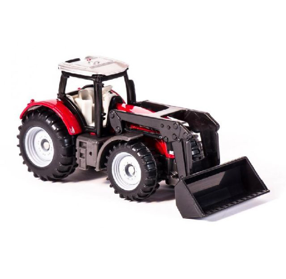 Трактор Massey Ferguson с фронт.погрузчиком, Siku