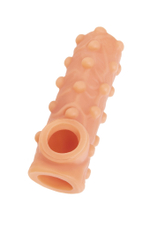 Насадка Kokos с дополнительной стимуляцией телесная 14 см