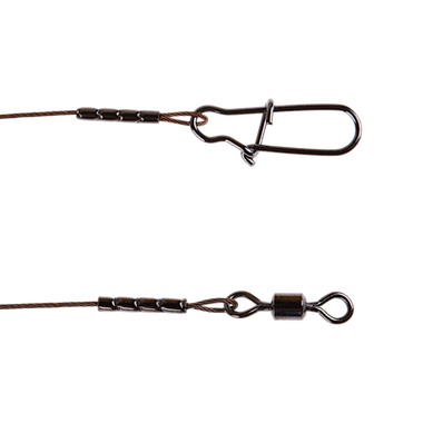 Поводок стальной Win(AFW) 1х7 C7-17-20 20см 0.38мм 17кг 3шт #2.5PE