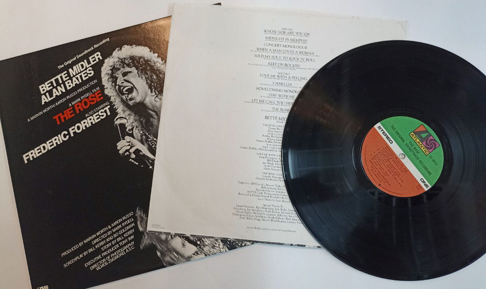 Винтажная виниловая пластинка LP Bette Midler The Rose (Japan 1979)