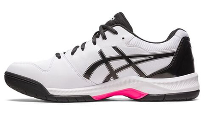 Мужские кроссовки теннисные Asics Gel-Dedicate 7 - white/hot pink