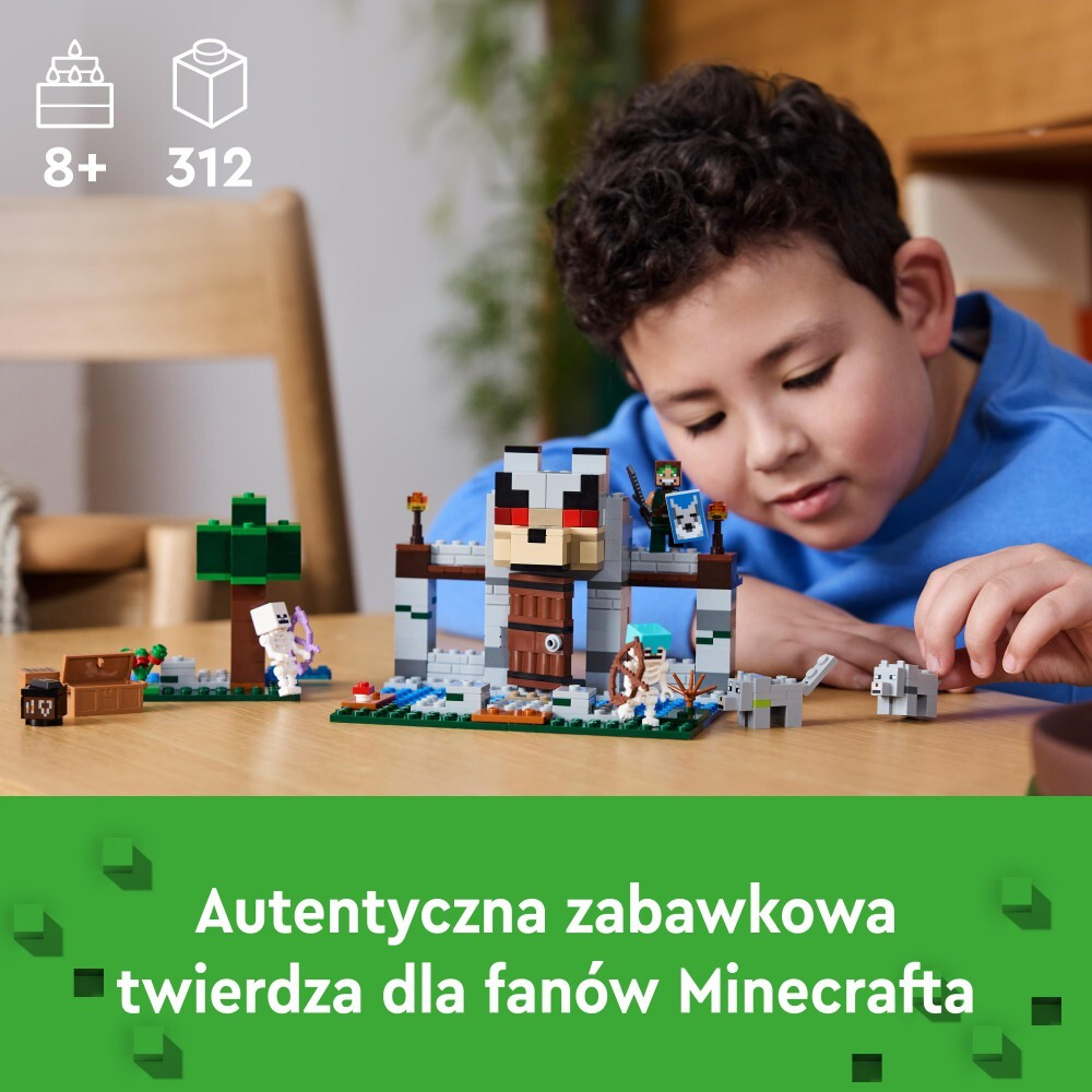 LEGO Minecraft - Волчья крепость 21261 / артикул   21261  / GTIN 5702017583372