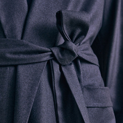 Халат мужской Frette Pilot Navy Blue (XXL)