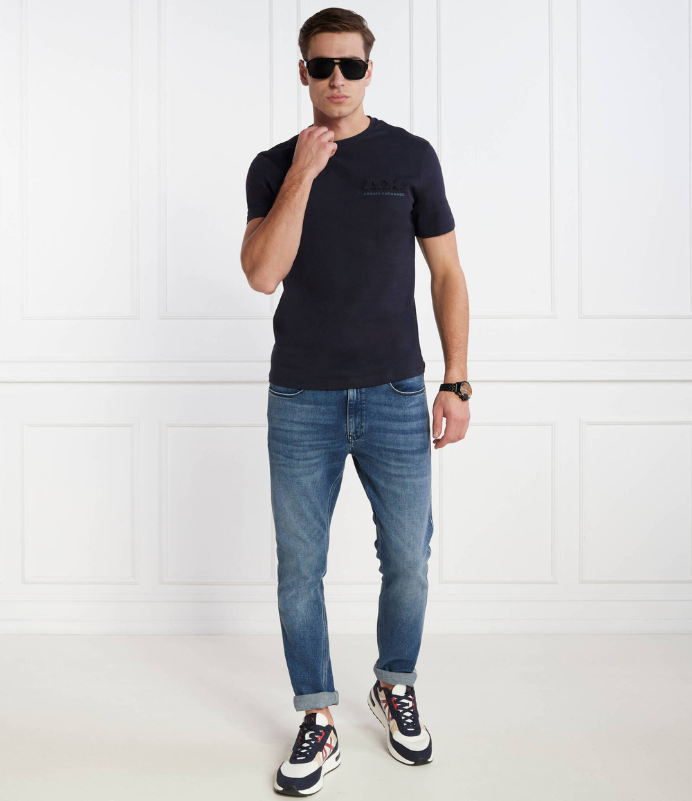 Футболка Armani Exchange - темно-синий(3DZTAG ZJ9TZ)