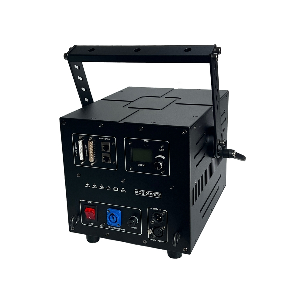 Полноцветный анимационный лазер 10w RGB