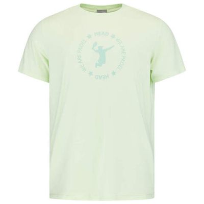 Теннисная футболка Head We Are Padel T-Shirt - Green