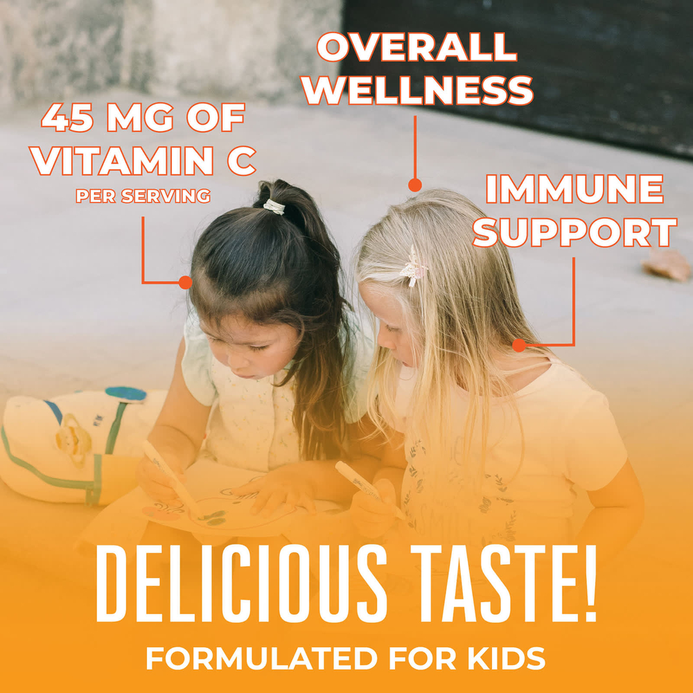 MaryRuth's, Organic, жидкие капли с витамином C для детей, для детей от 4 до 13 лет, с апельсином и ванилью, 60 мл (2 жидк. унц.)