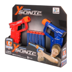 Пистолет 2шт с мягк.пулями, коробка JLX7220