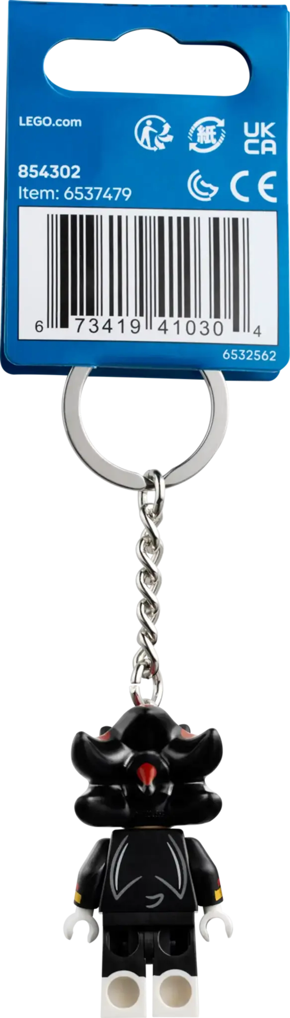 Брелок LEGO Sonic the Hedgehog 854302 Тень Ежа