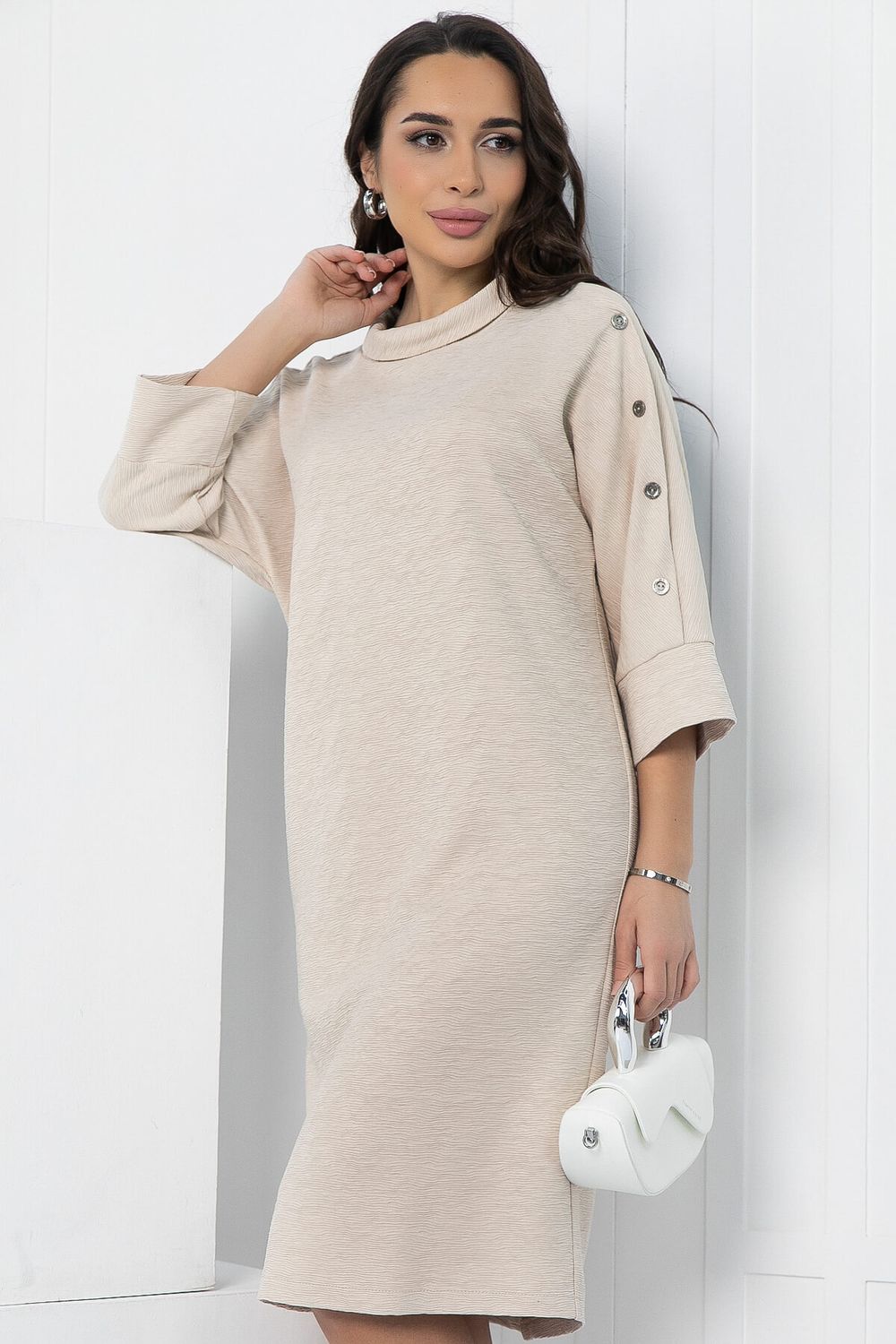 Платье Марьяна (светло-бежевое) П12806-4М LT Collection