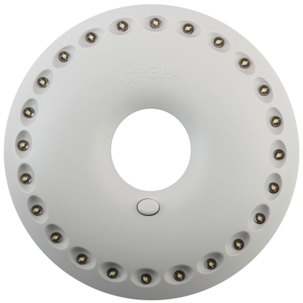 Фонарь кемпинговый светодиодный ЭРА K24 НЛО на батарейках с магнитом карабином походный многофункциональный светильник