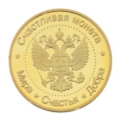 GAEM Изделие декоративное "Монета", L4,5 W4,5 H0,5 см