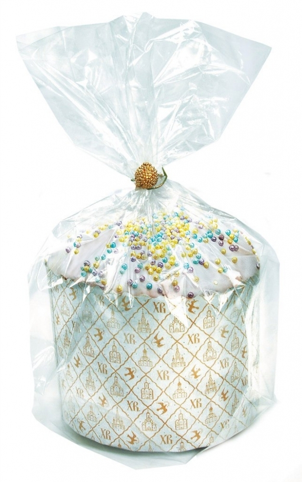 Пакет для сладостей/куличей 28х35 (с донной складкой) 5 шт.