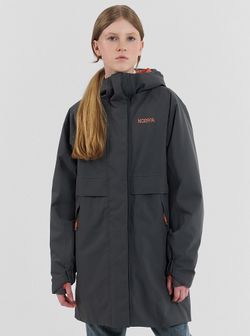 Куртка для девушки подростковая IMERKA NORPPA серый гравий