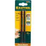 Полотно для электролобзика по дереву 110 мм шаг 4 мм быстрый рез 2 шт KRAFTOOL