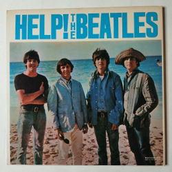 Винтажная виниловая пластинка LP The Beatles Help (Japan 1973) (Obi) Tell Me What You See