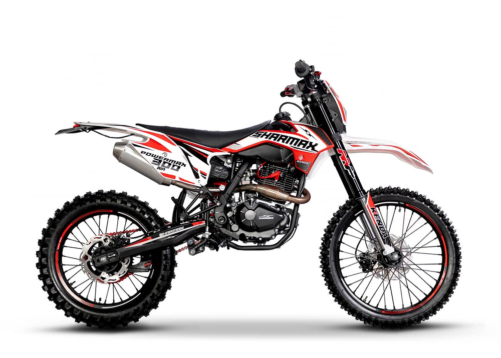 Мотоцикл кроссовый эндуро SHARMAX PowerMax 300 Air BN