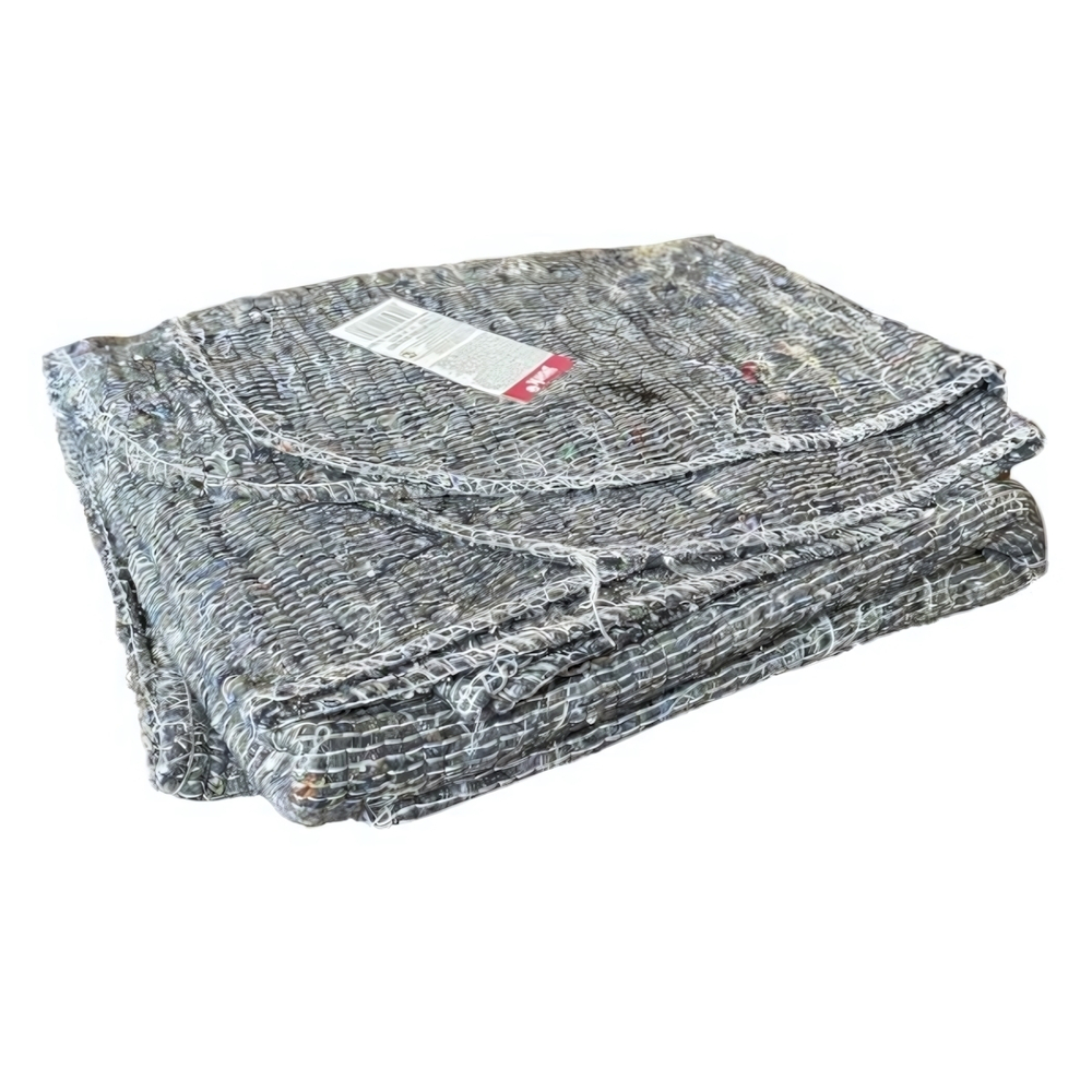 Салфетка для пола хлопковая серая Мега 260г/м2 (75х100 см) YORK