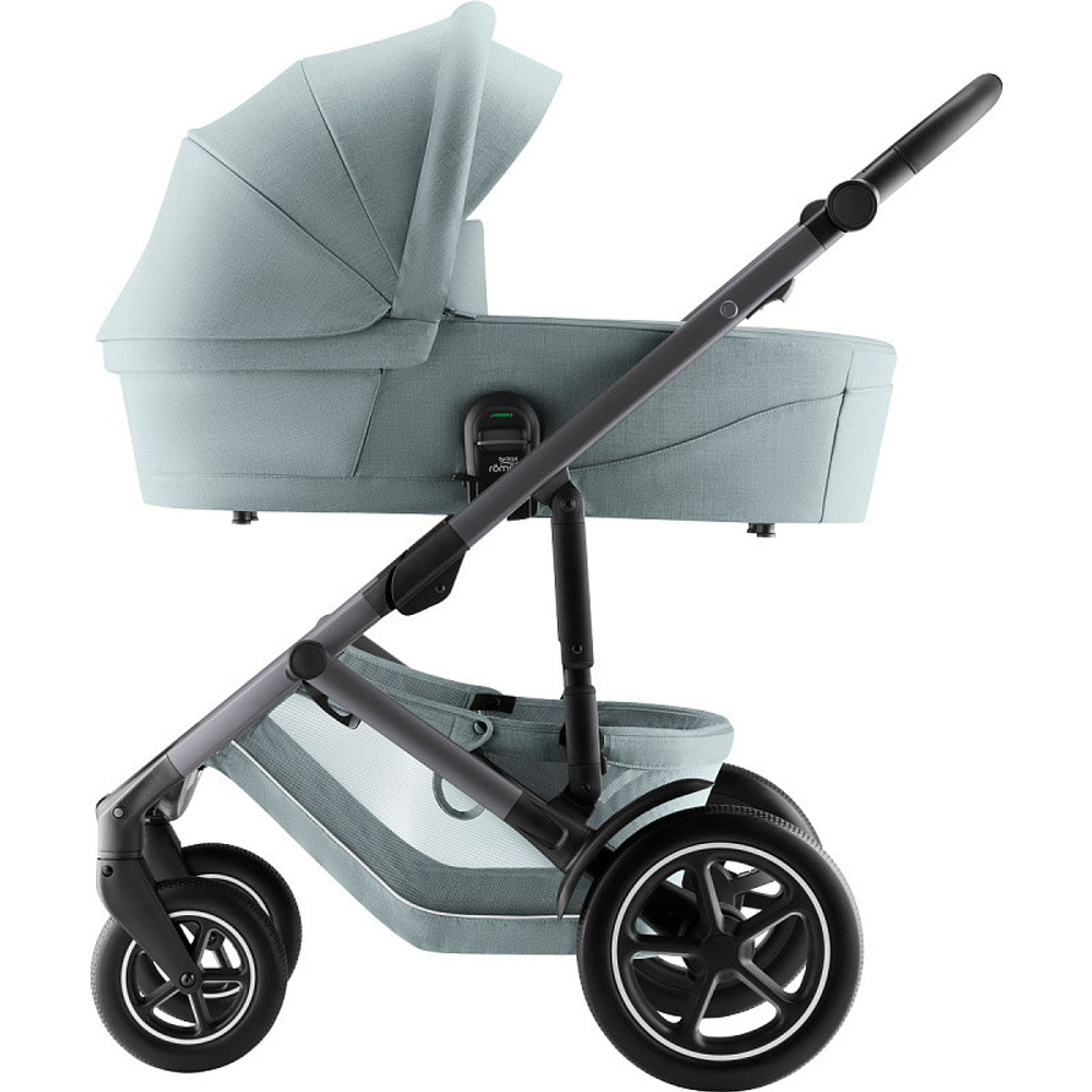 Детская коляска 3 в 1 Britax Roemer Smile 5Z Style и автокресло Baby-Safe Core Space Black Harbor Blue