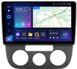 Магнитола Volkswagen Jetta 5 2005-2010 (кондиционер) - Teyes CC3-2K QLed Android 10, ТОП процессор, SIM-слот, CarPlay