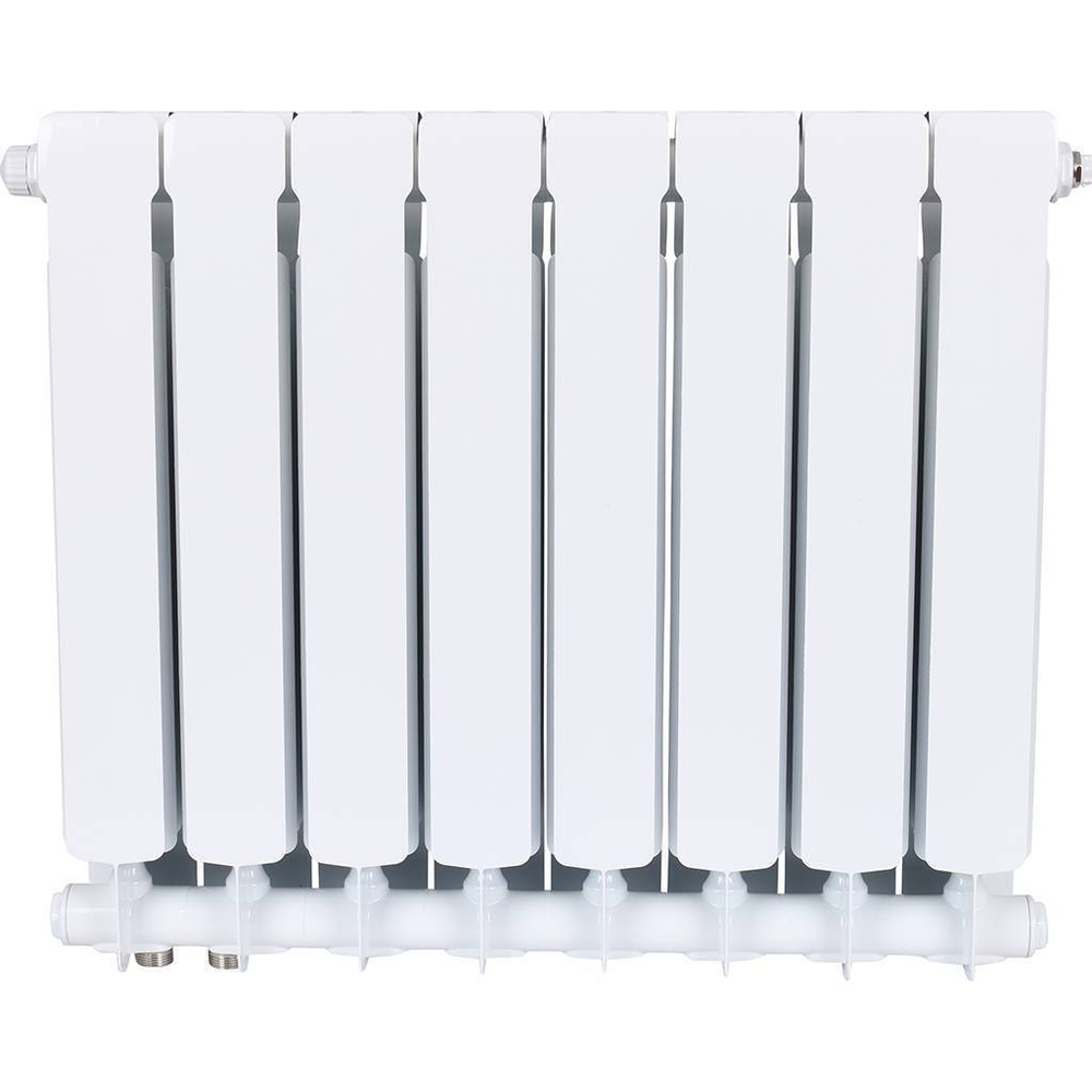 RIFAR BASE VENTIL 500 BVR  8 секций радиатор биметаллический нижнее правое подключение