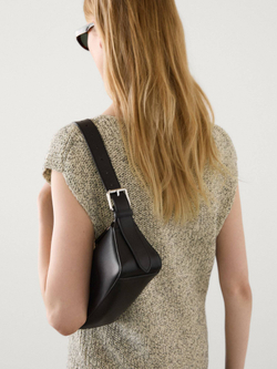 Massimo Dutti Жилет платочной вязки из 100% хлопка, натуральный, кремовый