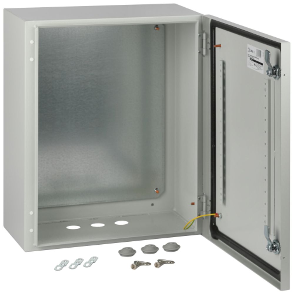 Корпус металлический ЭРА OPTIMA ЩМП-50.40.22 500х400х220 IP66 У2 серый