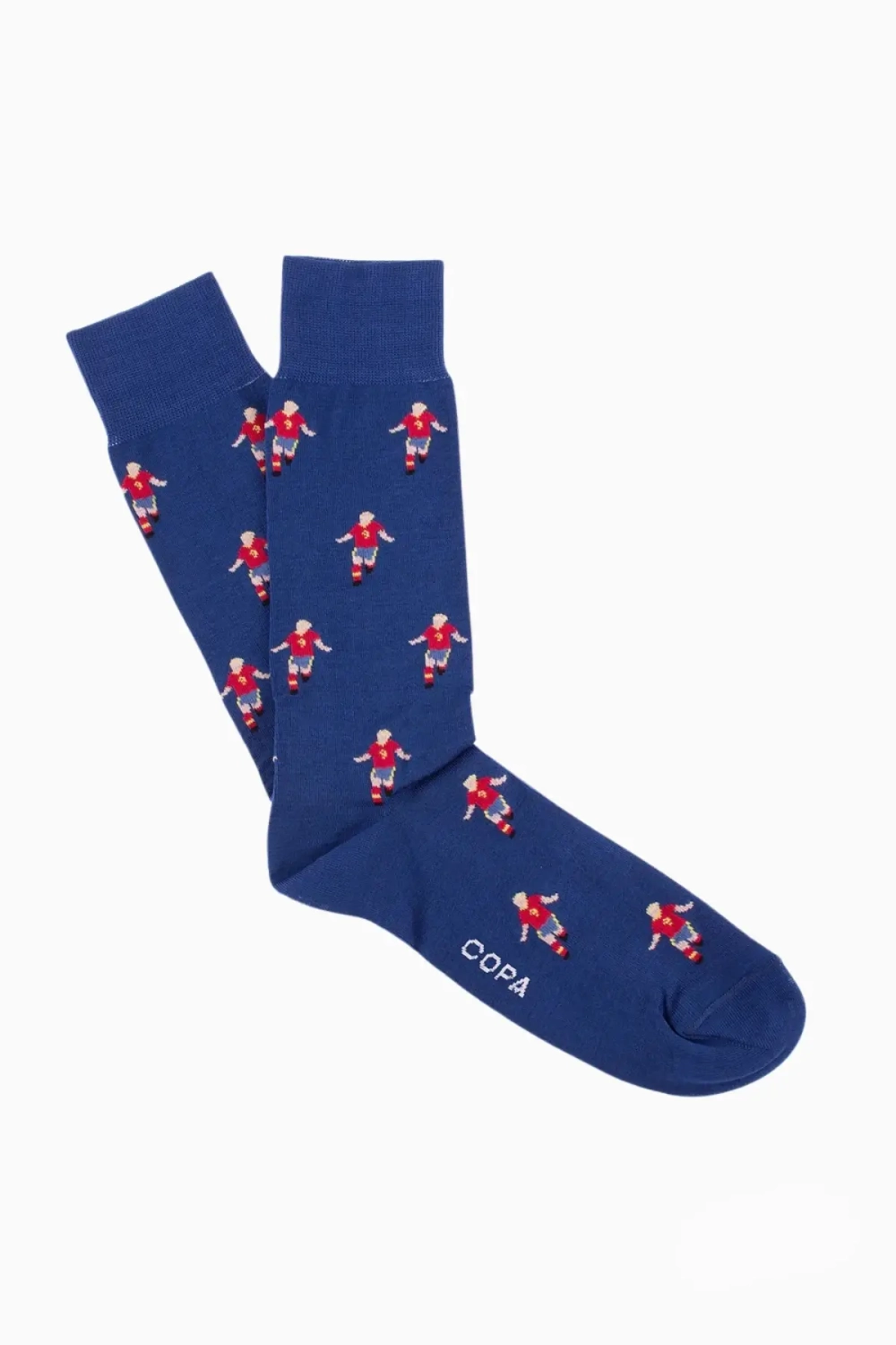 Носки Retro Copa Spain - темно-синий