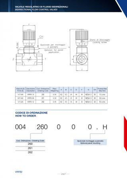 004.260.OOO.H Дроссель двусторонний 1/4"
