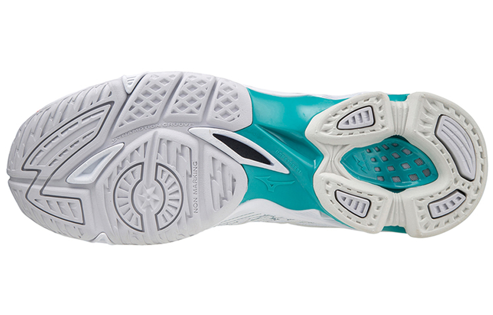 Mizuno Textile, Synthetic Leather Slip Resistant, Abrasion Resistant, Breathable Low top Volleyball Shoes Unisex