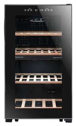 Винный шкаф La Sommeliere LS51.2Z Black