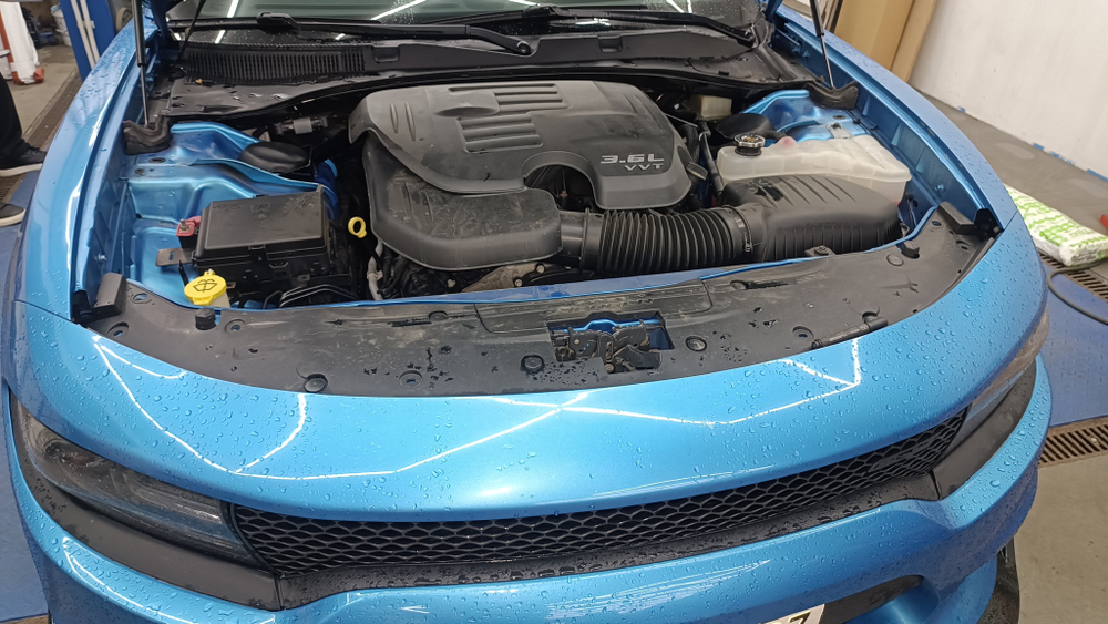 Распорка передних стоек (стаканов) Dodge Challenger 3 3.6л и Dodge Charger 7 (LD) 3.6л (ПОД ЗАКАЗ)