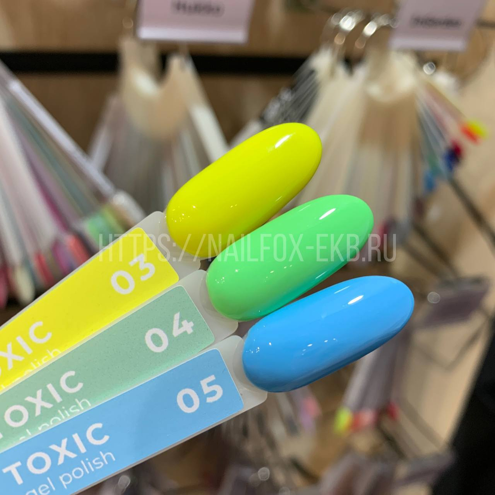 NIK Nails Гель-лак Toxic 04, 8 мл