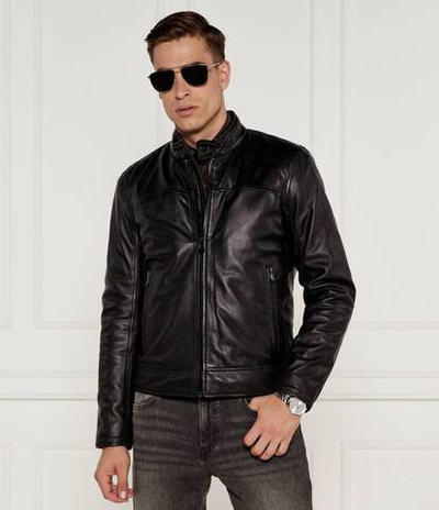 Кожаная куртка Cleary Joop! Jeans - черный(2620019 W-Cleary)