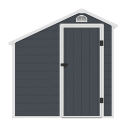 Пластиковый сарай с дровницей Wotex Storage-02-3