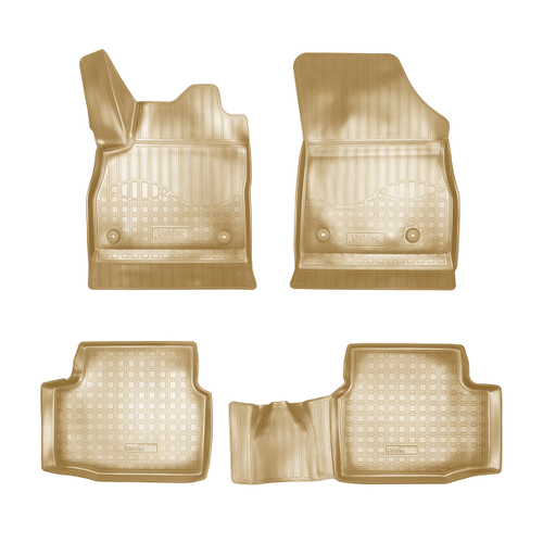 Ковры в салон Norplast/Unidec для Opel Astra в кузове K (2015-)Полиуретан,Бежевый, арт.NPA11-C63-060-B