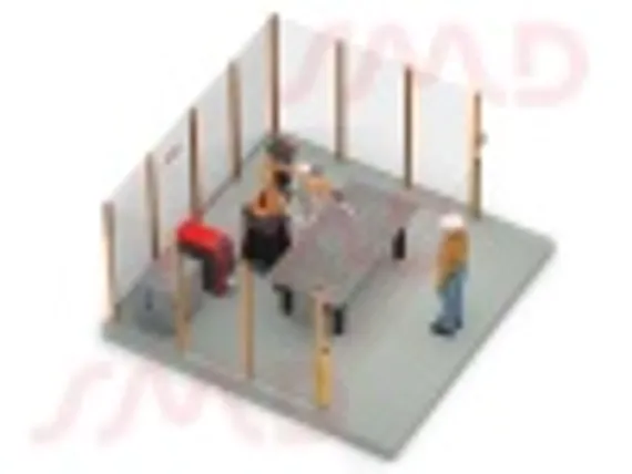 Роботизированный сварочный комплекс GSX со сборочно-сварочным столом Слот-Стол