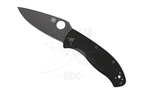 Нож складной Spyderco Tenacious C122GBBKP c клинком из стали 8Cr13MoV, рукоять G10