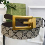 Gucci Двухсторонний кожаный ремень